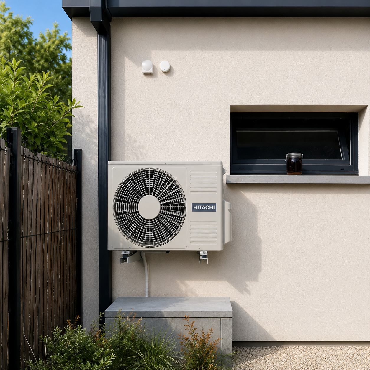 Climatisation réversible et confort d'été à Jonage